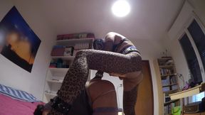 Cross-dressing Slut Fucks Old Whore Sissy in the Ass