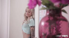 ”Petite Big Tits Blonde Kathryn Mae Begs for Jax Slayher & His monster cock”