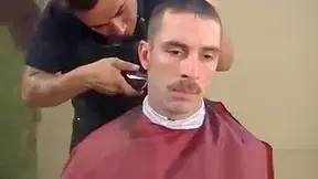 Military Stud Buzzed And Jerked