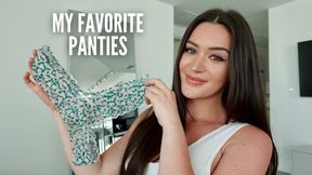 My Favorite Panties Try On Haul in 4k