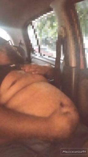 Secret masturbation in my car