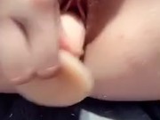 Fucks herself