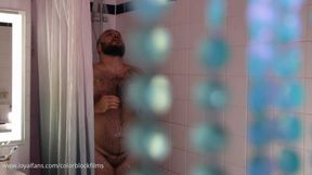 Shower Me- Real Couple QTBIPOC Hairy Shower Sex