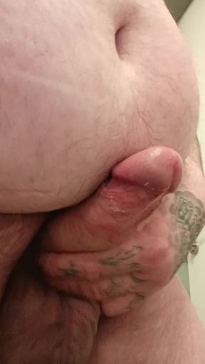 Pissing and horny jerked off until cum