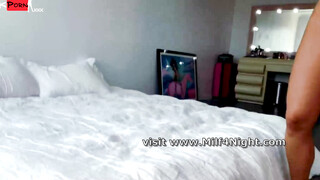 "Miss QueenieXX's Exclusive Footjob & Blow Job Compilation with Big Dick Latino Stud"