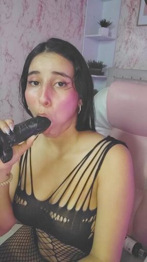 A little blowjob