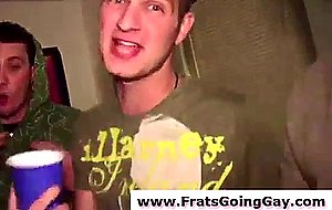 Drinking game for straight teens in gay fraternity