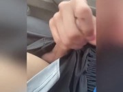 Cumming in the parking lot and letting my girl swallow my nut