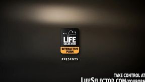 Life Selector featuring Mia Malkova's vaginal action