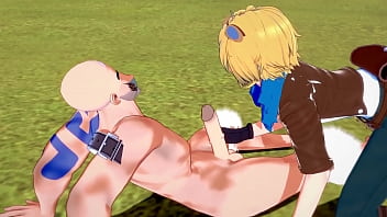 League of Legends Yaoi - Ezreal x Braum Part 1 (uncensored) - Japanese Asian Manga anime game porn gay