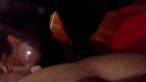 Comparando mi micropene en castidad con la poronga de Flaco