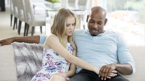 ”Petite Rachel James first huge black cock”