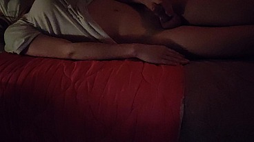 amateur jerking off tgirl