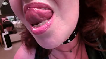 506 Redheaded smoker Gives you J.O.I. then begs you to cum in her dirty dirty mouth