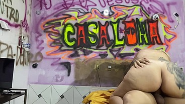ME DEIXOU TODA ESFOLADA DE QUATRO