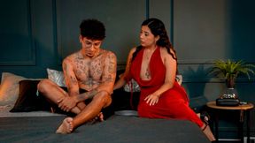 Stepmother supports her stepson after his breakup with his girlfriend - Lina Henao &amp; Thiago Lopez