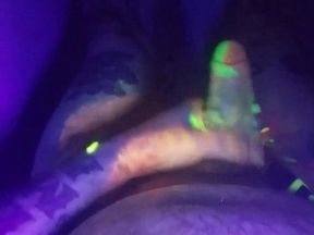 Glow in the Dark Penis Play