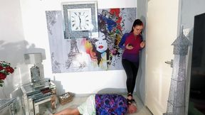 Walking On His Head & Hands In Sandals (4K)