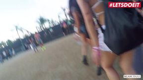Hot foursome with Gina Valentina and her bitches