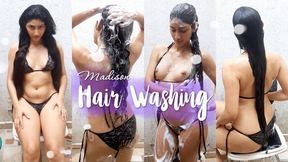 Hair Wash in My Favorite Bikini
