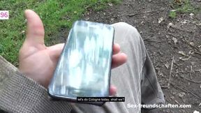 Mia Blow's Wild Encounter at the Forest Edge with Daddy - Hot Public POV Action
