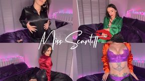 Scarlett's sexy satin blouse bundle 1