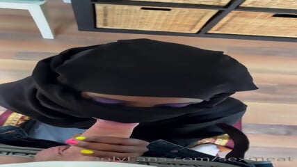 Hijab suck and fuck