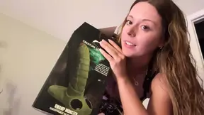 Reading Erotica While Being Fucked by a Monster Cock!