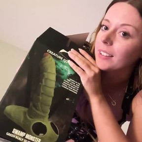 Reading Erotica While Being Fucked by a Monster Cock!