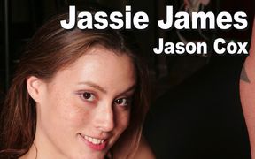 Jassie James & Jason Cox: handjob & cumshot