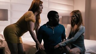 Stepmom Lauren Phillips makes this freaky threesome a reality