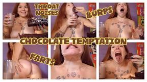 CHOCOLATE FUN -THROAT NOISES - FARTS AND BURPS
