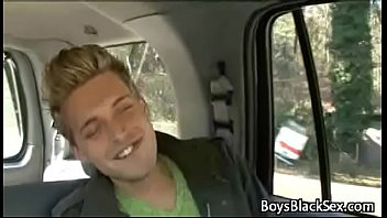 Blacks On Boys - Gay Hardcore Nasty Interracial Fuck Movie 13