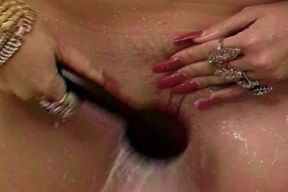 Blonde Big Titted MILF From France Showering