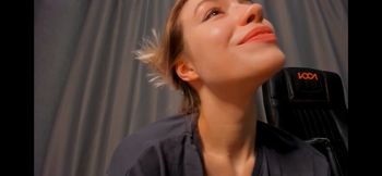 Oil show + camel toe