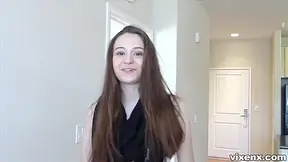 Amazing Adult Video Casting Great Show With Elektra Rose And Real Estate Agent