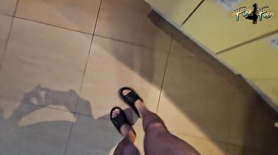 Got caught in the sauna!!!