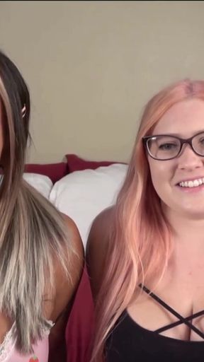 Desperate Amateurs hot Latina mama and sexy college girl have fun riding the saddle and getting their tight pussies&hellip;   Clip 3