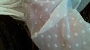 pour le reveillon, je portais la tenue et le bijou string penis sylvie ...