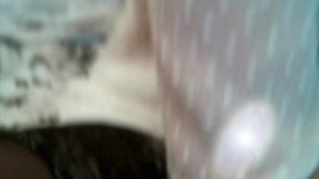 pour le reveillon, je portais la tenue et le bijou string penis sylvie ...