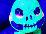 Big Dick Skeleton Cosplay Cumshot