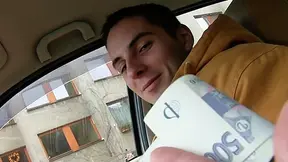 Public anal banging with a very shy smiling hottie