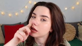 Big Nose Picking, Masturbation and Cum begging