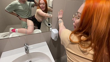 Picked up a stranger and kneeled her down in a public toilets!