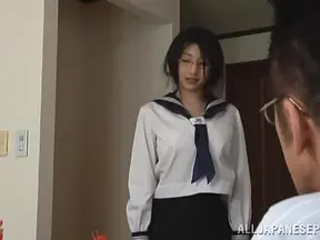 Nice teen Japanese beauty Azumi Mizushima adores oral sex