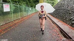 [uncensored Jav] Exhibitionist Japanese Teen 18+ Amateur Outdoor Creampie Fuck