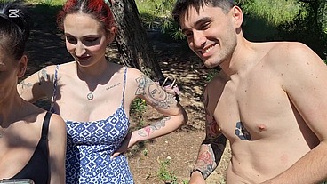 Chapter 12, vampire and her friend Victoria Arias, looking for turnips in the field.
