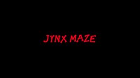 jynx maze gloryhole blowjob with chris strokes
