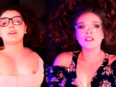 Bareback anal sex with flaming brunettes with big boobs