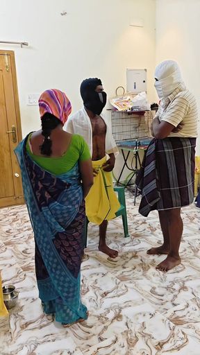 Nattamai and His Assistant Fucks the Innocent Housewife